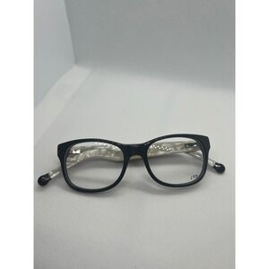 Color in Optics CJ102 Kids Eyeglasses Beige Black Frames Clear‎ Glasses